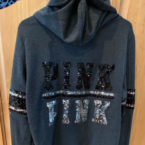 PINK Victoria's Secret Tops - Victoria’s Secret bling hoodie